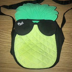 Pink pineapple cooler